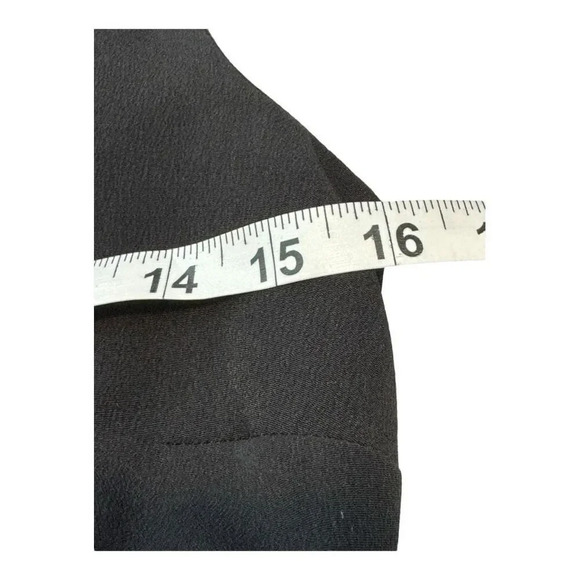 Bar III Women’s Size XS Black Tie Front V-Neck‎ Shift Dress - Picture 5 of 6